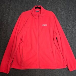 Snap On Tools‎ Women Choko Weekender Full Zip Sweater Sz 2XL Coral Red / Pink